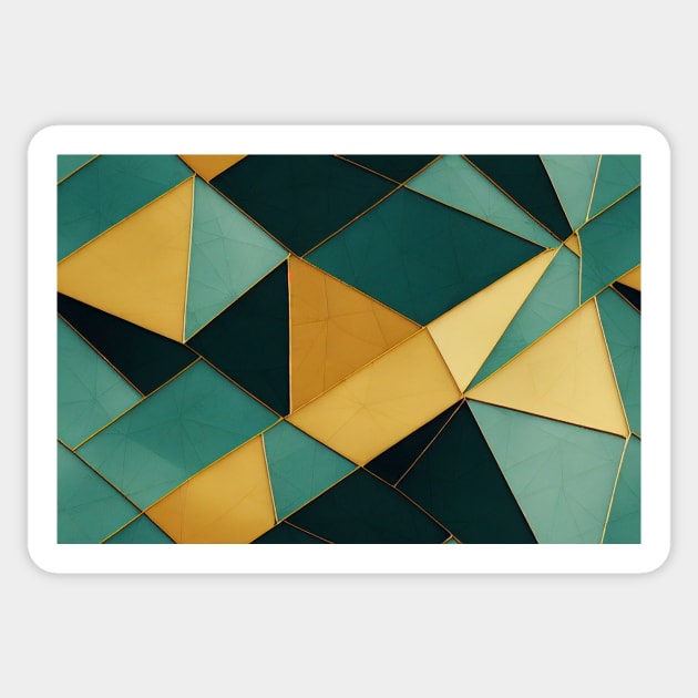 Modern Moroccan Tile Pattern Sticker by melbournedesign